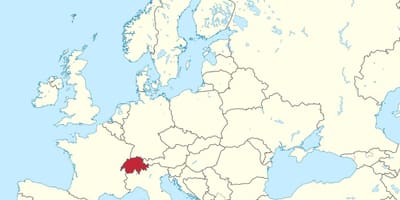 Világ térkép svájc kiemelt
